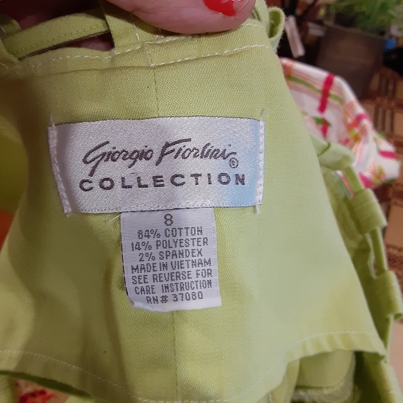 Gorgeous Lime Green Dress🌹 SOLD - Picture 2 of 4